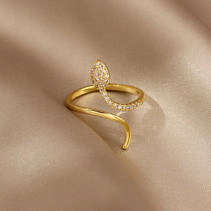 Fashion New Design Exaggerated Snake Ring Female Korean Index Finger Ring Open Ring for Women Jewlery
Fashion New Design Exaggerated Snake Ring Female Korean Index Finger Ring Open Ring for Women Jewlery
