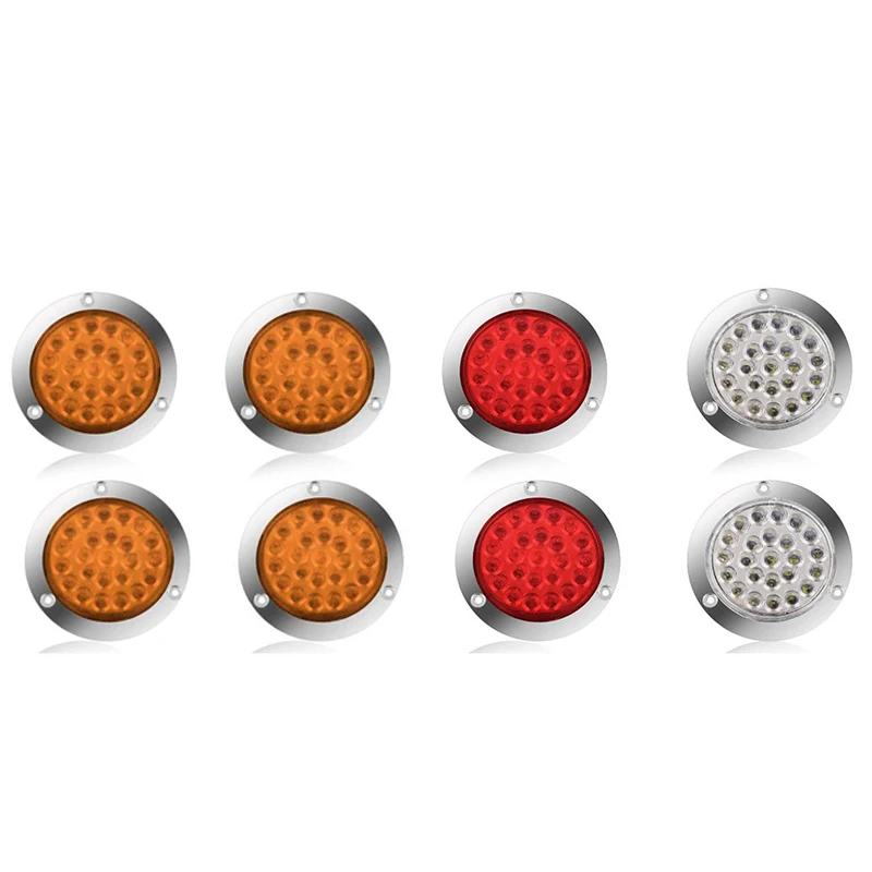 12V 24 LED Trailer Tail Lights Truck Trailer RV Led Brake Stop Tail Running Lamps Bezels Waterproof
12V 24 LED Trailer Tail Lights Truck Trailer RV Led Brake Stop Tail Running Lamps Bezels Waterproof