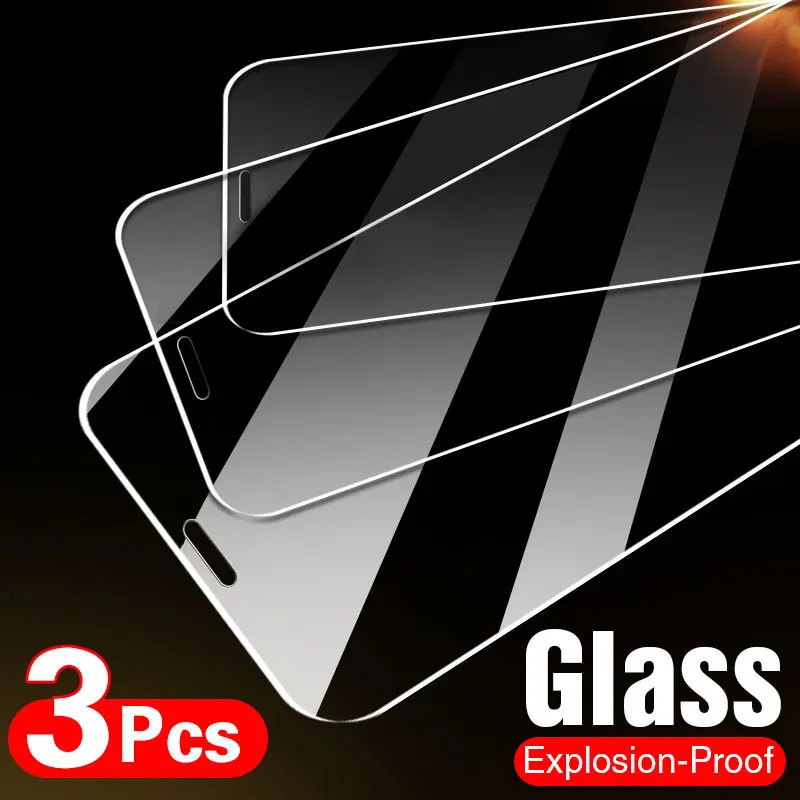 3PCS Screen Protector For iPhone 13 12 11 Pro Max Mini Protective Glass For iPhone XR XS Max X SE 2020 7 8 6S Plus 6 Glass
3PCS Screen Protector For iPhone 13 12 11 Pro Max Mini Protective Glass For iPhone XR XS Max X SE 2020 7 8 6S Plus 6 Glass