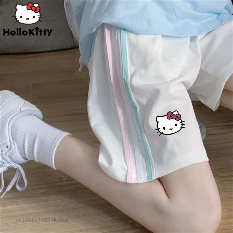 Sanrio Hello Kitty Clothes 2022 New Shorts Women Wide Leg Knee Length Short Trousers Y2k Student Sweatpants Female Kawaii Shorts
Sanrio Hello Kitty Clothes 2022 New Shorts Women Wide Leg Knee Length Short Trousers Y2k Student Sweatpants Female Kawaii Shorts