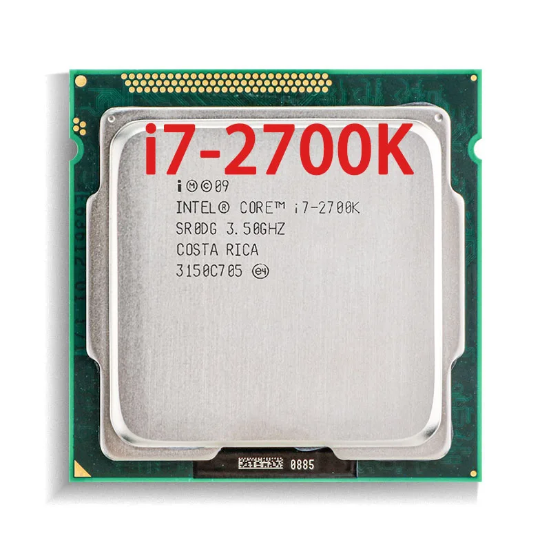 

Intel Core i7-2700K i7 2700K 3.5 GHz Quad-Core CPU Processor 8M 95W LGA 1155