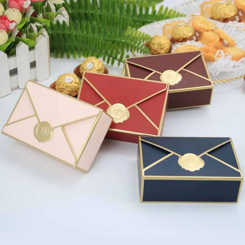 Gift Box Packaging Envelope Shape Wedding Gift Candy Box DIY Favors Birthday Party Christmas Jelwery Decoration
Gift Box Packaging Envelope Shape Wedding Gift Candy Box DIY Favors Birthday Party Christmas Jelwery Decoration