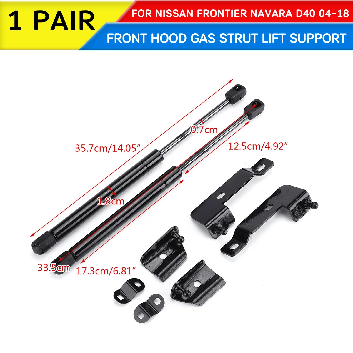 Car Front Engine Cover Hood Shock Lift Strut Arm Gas Spring Strut Bar Support Props Rod For Nissan Frontier Navara D40 2004-2018 
Car Front Engine Cover Hood Shock Lift Strut Arm Gas Spring Strut Bar Support Props Rod For Nissan Frontier Navara D40 2004-2018