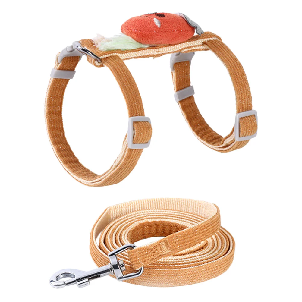 1 Set of Kitten Outdoor Leash Kitten Adjustable Harness Pet Controlling Rope
1 Set of Kitten Outdoor Leash Kitten Adjustable Harness Pet Controlling Rope