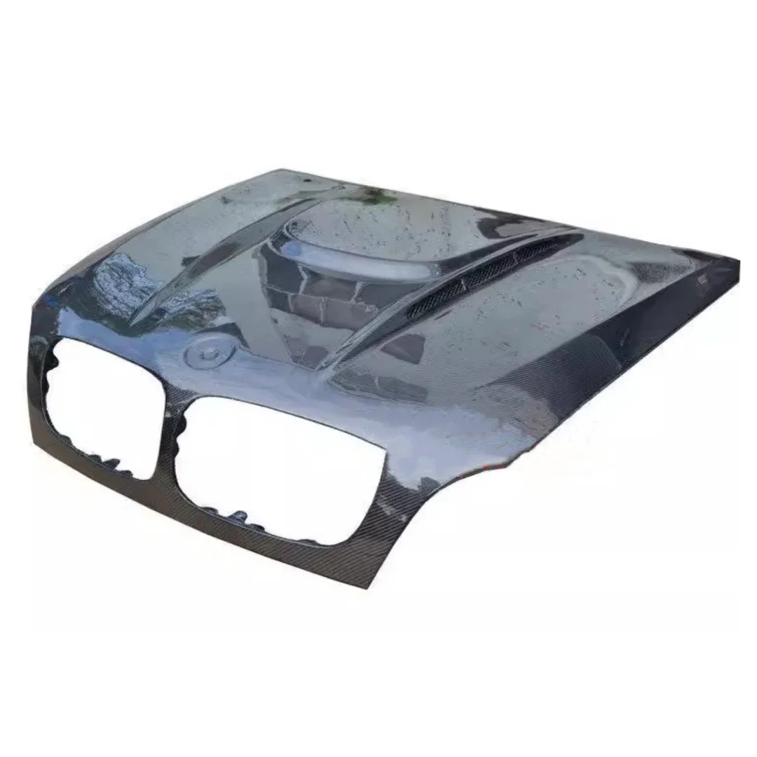 Для BMW X6 2010 2011 2012 2013 модифицированный углеродный волоконный капот двигателя