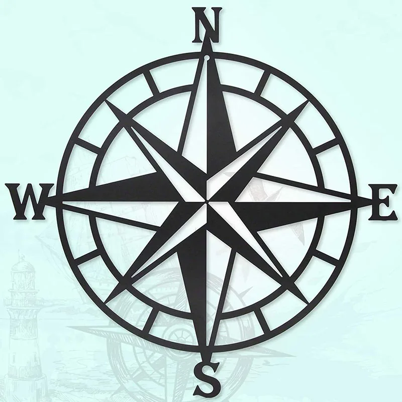 Black Metal Decorative Nautical Compass Wall Decor Ocean Theme Wall Hanging Art Home Living Room Interior Decoration Metal Art
Black Metal Decorative Nautical Compass Wall Decor Ocean Theme Wall Hanging Art Home Living Room Interior Decoration Metal Art