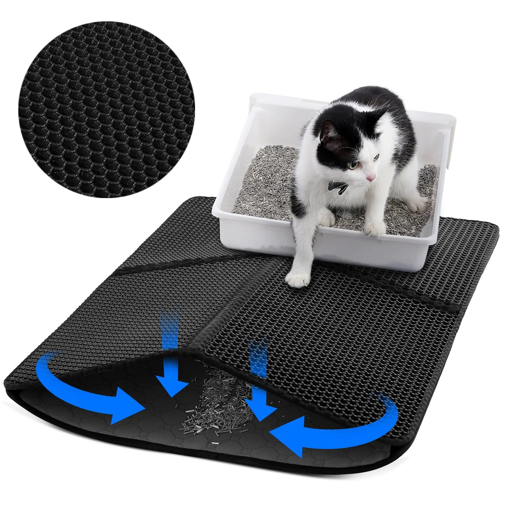 Pad For Double Litter Box Accessories Cats Waterproof Clean Litter Pet Mat Trapping Pet Cat Products Mat Layer Cat Litter
Pad For Double Litter Box Accessories Cats Waterproof Clean Litter Pet Mat Trapping Pet Cat Products Mat Layer Cat Litter
