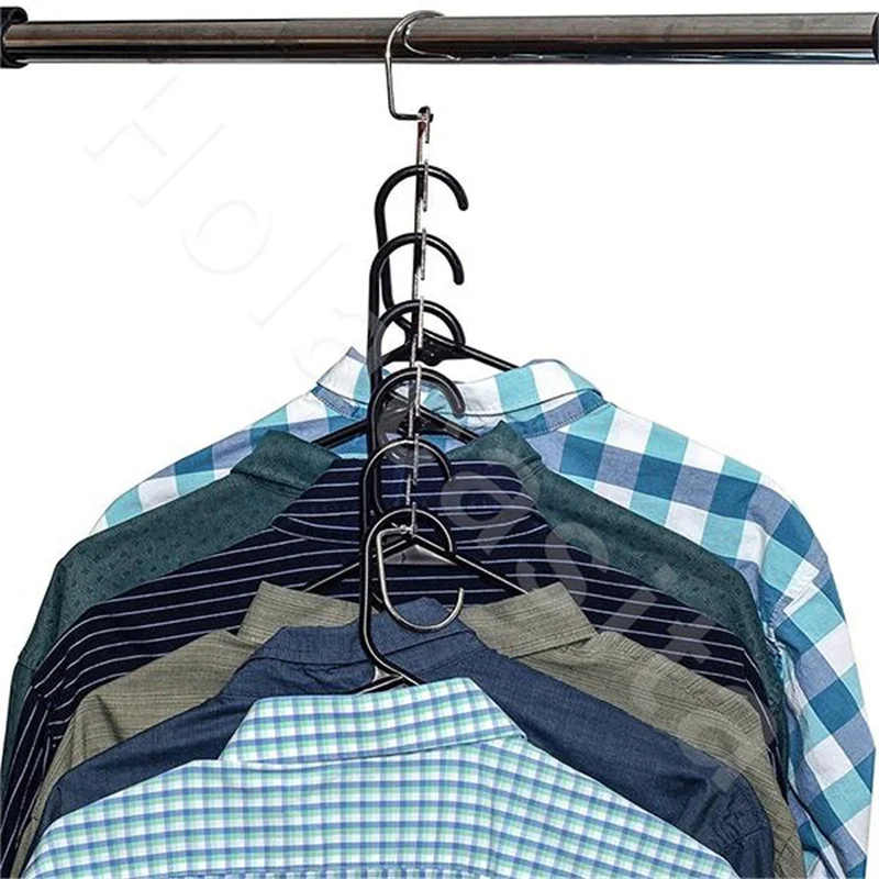 Stainless Steel Clothes Hanger Metal Multi-Function Storage Wall Hanging Magic Drying Racks Laundry Storage Organization
Stainless Steel Clothes Hanger Metal Multi-Function Storage Wall Hanging Magic Drying Racks Laundry Storage Organization