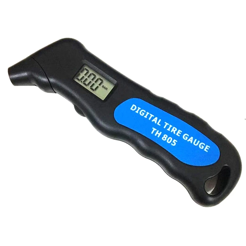 

New TH05 Digital Car Tire Tyre Air Pressure Gauge Meter LCD Display Manometer Barometer Tester For Car Truck Motorcycle Bike