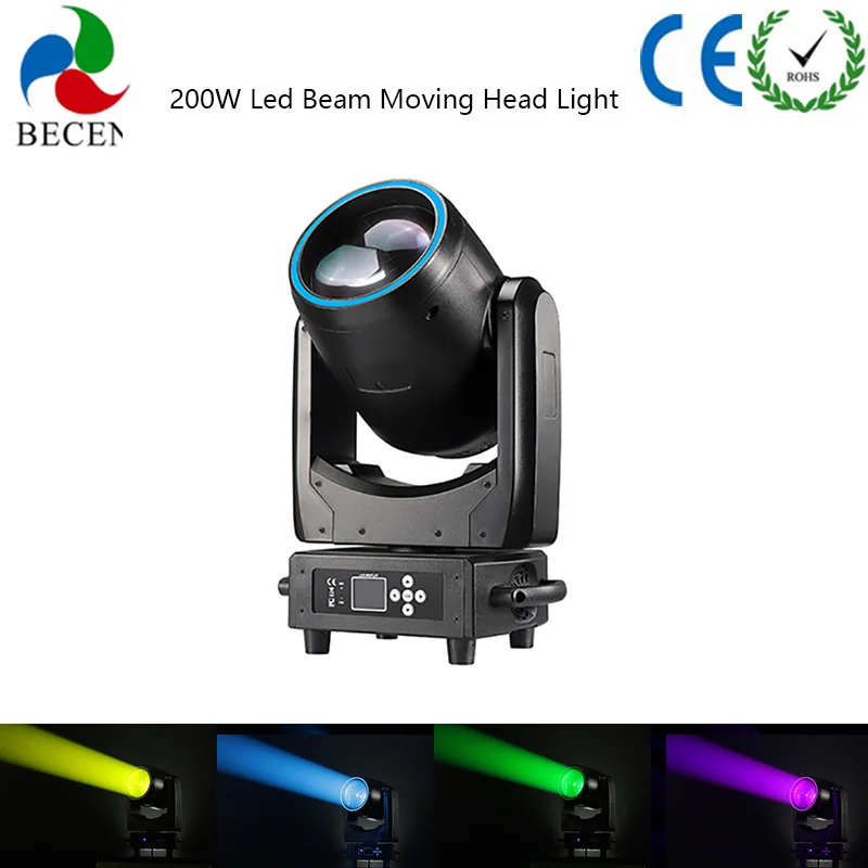 Прожексветильник светодиодный BECEN 200 Вт с RGB-кольцом DMX512, 200 Вт 
Прожексветильник светодиодный BECEN 200 Вт с RGB-кольцом DMX512, 200 Вт