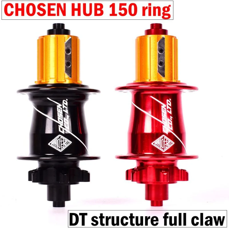 2020 CHOSEN Hub 150 Ring EZO Bearing Mountain Bike Hub Disc Brake 32 Hole Ultra Light Full Claw Structure for 8 9 10 11Speed
2020 CHOSEN Hub 150 Ring EZO Bearing Mountain Bike Hub Disc Brake 32 Hole Ultra Light Full Claw Structure for 8 9 10 11Speed