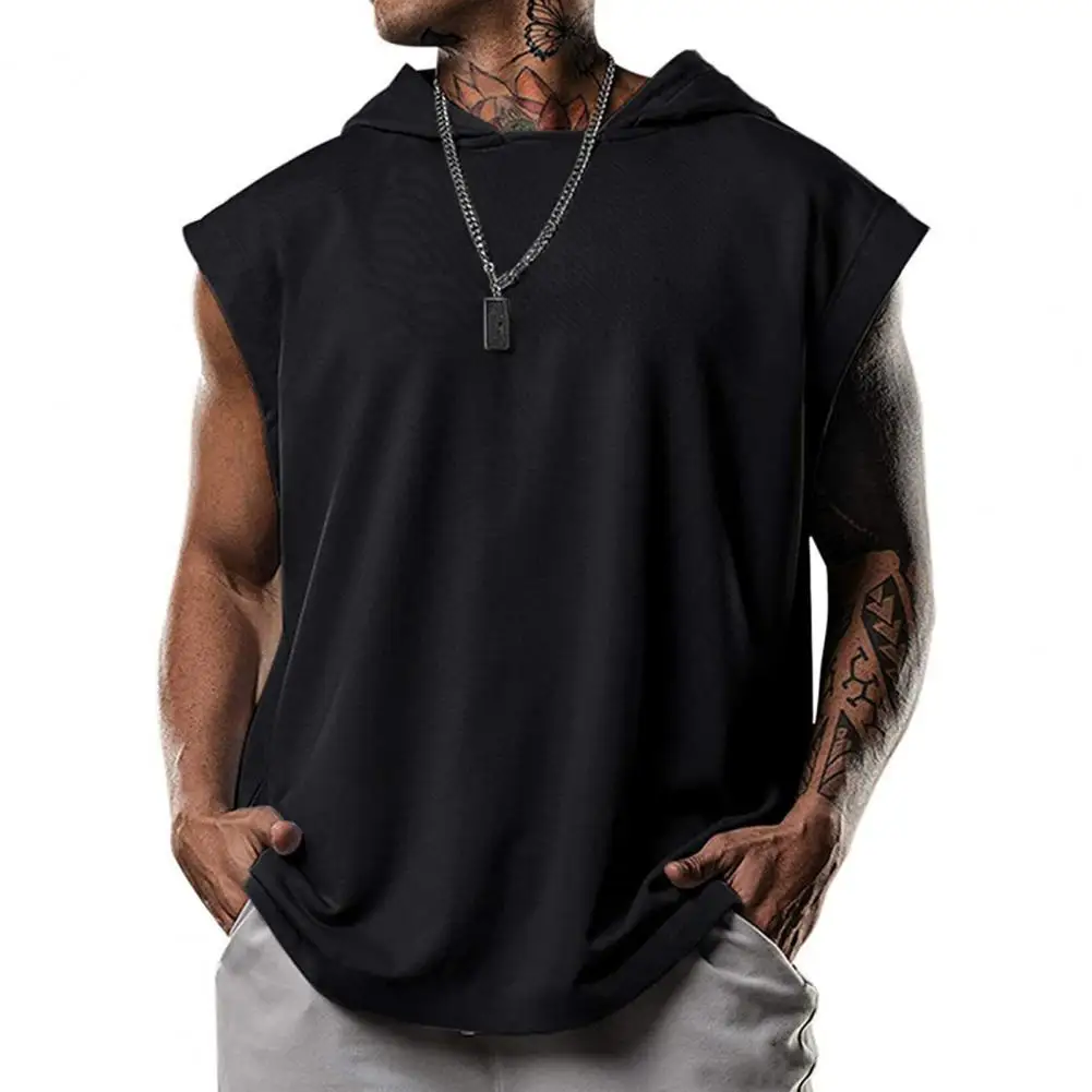 Summer Mens Sleeveless Hoodie T-Shirts Muscle Sweatshirt Cool Hoody Tops Gym Sport Slim Fitness Hooded Sportswer Tees Fashion 
Summer Mens Sleeveless Hoodie T-Shirts Muscle Sweatshirt Cool Hoody Tops Gym Sport Slim Fitness Hooded Sportswer Tees Fashion