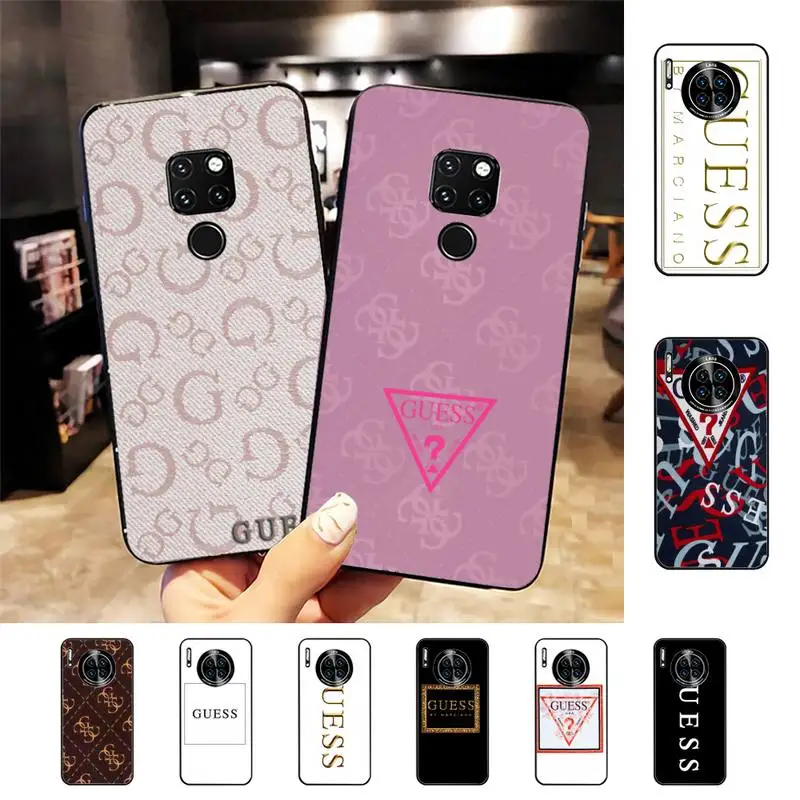 Stylish Triangle Letter Guess Phone Case For Huawei Nova3I 3E mate20lite 20Pro 10lite Luxury funda case
Stylish Triangle Letter Guess Phone Case For Huawei Nova3I 3E mate20lite 20Pro 10lite Luxury funda case