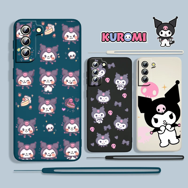 Girl Kuromi Sanrio For Samsung Galaxy S22 S21 S20 S10 Note 20 10 Ultra Plus Pro FE Lite Liquid Rope Phone Case Capa Cover Coque
Girl Kuromi Sanrio For Samsung Galaxy S22 S21 S20 S10 Note 20 10 Ultra Plus Pro FE Lite Liquid Rope Phone Case Capa Cover Coque