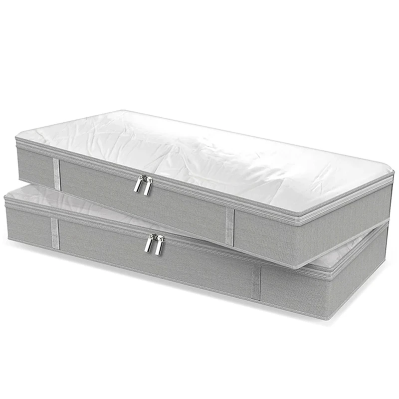 6X Foldable Under Bed Bags Large Under Bed Storage Boxes Thick Breathable Underbed Clothes Storage Bags Organizer
6X Foldable Under Bed Bags Large Under Bed Storage Boxes Thick Breathable Underbed Clothes Storage Bags Organizer