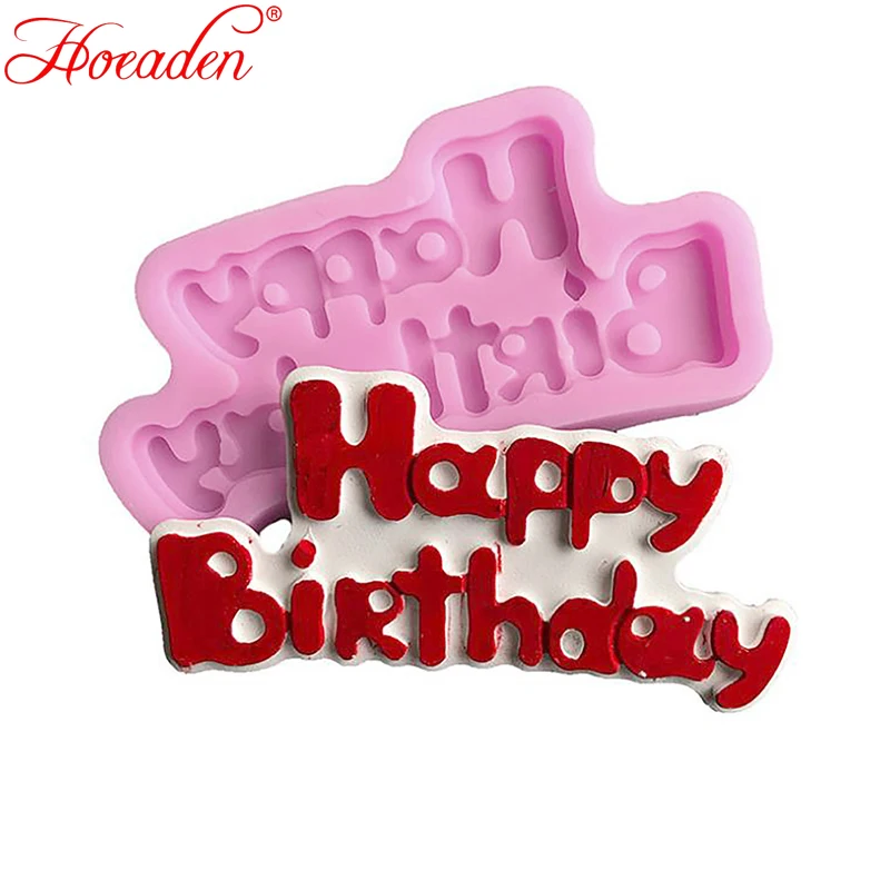 Happy Birthday Shape Silicone Mold Sugarcraft & Chocolate Moulds Cake Decor Tool Food Grade Silicone Mold Party Accessories
Happy Birthday Shape Silicone Mold Sugarcraft & Chocolate Moulds Cake Decor Tool Food Grade Silicone Mold Party Accessories