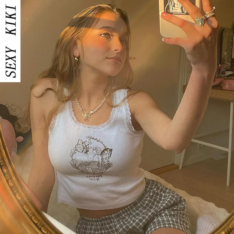 Women's ins style 2022 spring and summer new printed camisole all-match Slim Navel T-shirt
Women's ins style 2022 spring and summer new printed camisole all-match Slim Navel T-shirt