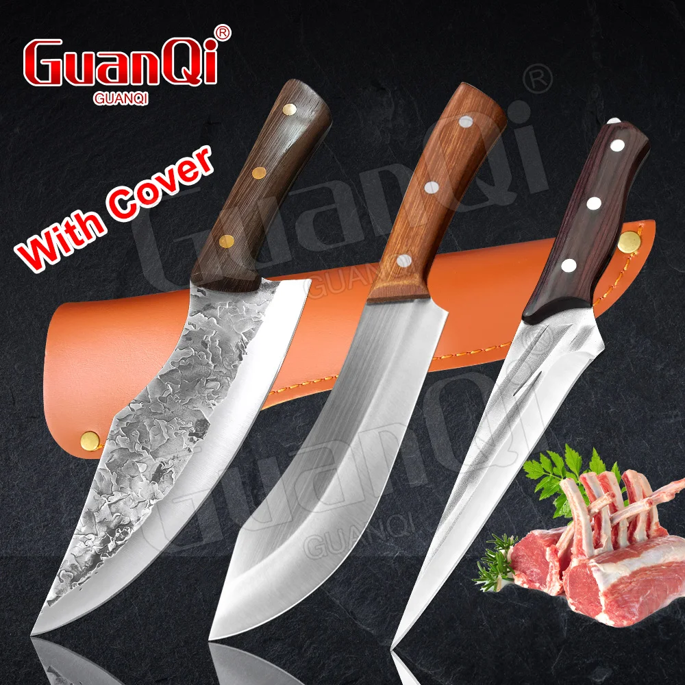 Boning Knife Fishing Hunting Knife Serbian Chef Slicing Cleaver for Kitchen Cooking Meat Fish Vegetables Shears Cutter Scissors
Boning Knife Fishing Hunting Knife Serbian Chef Slicing Cleaver for Kitchen Cooking Meat Fish Vegetables Shears Cutter Scissors