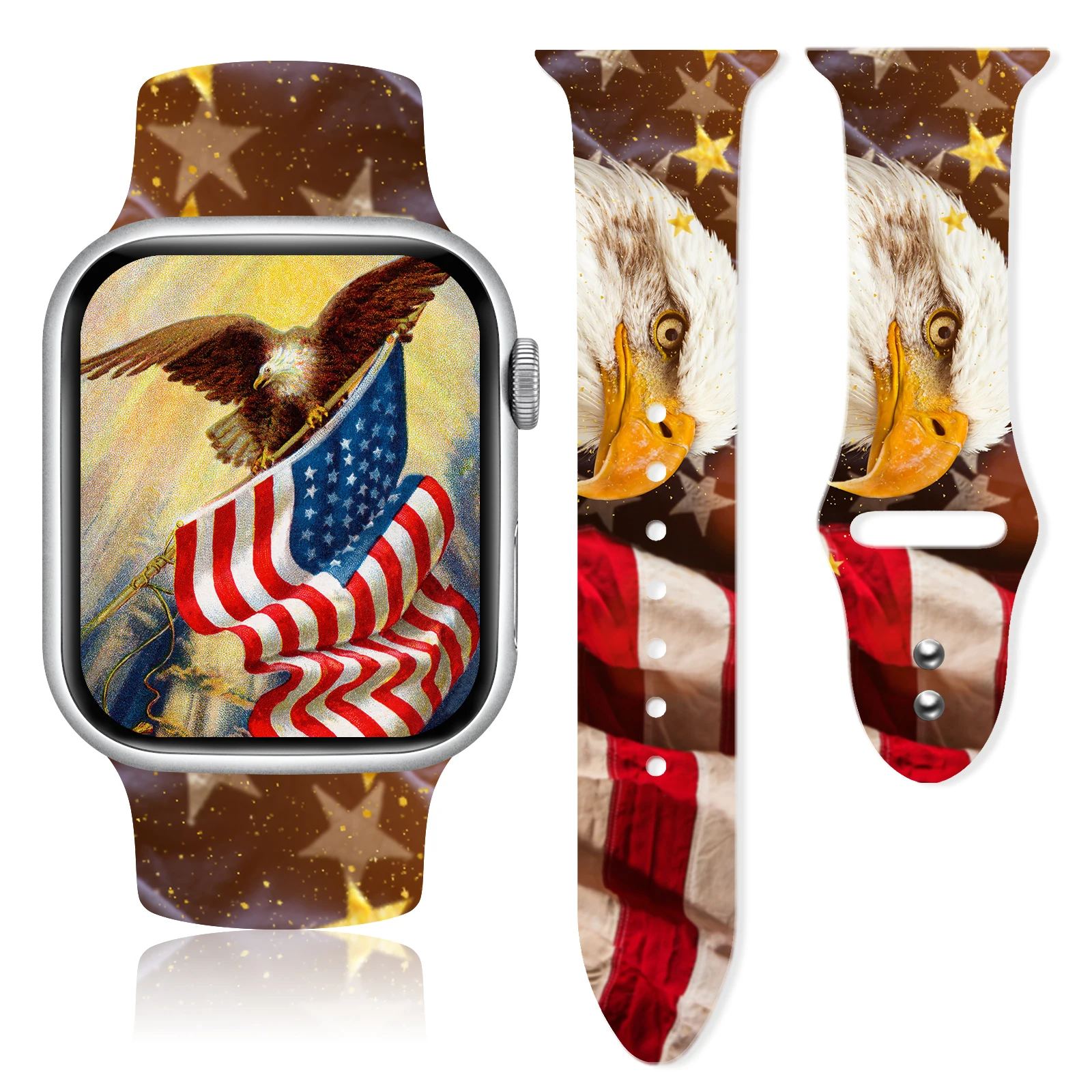 National Flag Printed Strap for Apple Watch 8 7 6 SE 5 Silicone Band Replaceable Bracelet for iWatch 45mm 44mm 42mm 40mm 38mm 
National Flag Printed Strap for Apple Watch 8 7 6 SE 5 Silicone Band Replaceable Bracelet for iWatch 45mm 44mm 42mm 40mm 38mm