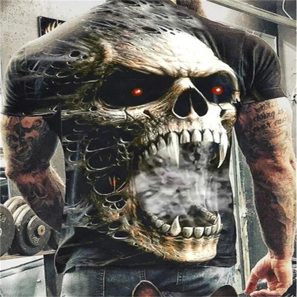 Summer New Style Men's 3d Printed T-shirts O-neck Short-sleeved Stylish and Comfortable Large Size Street Tops Tee Men Clothing
Summer New Style Men's 3d Printed T-shirts O-neck Short-sleeved Stylish and Comfortable Large Size Street Tops Tee Men Clothing