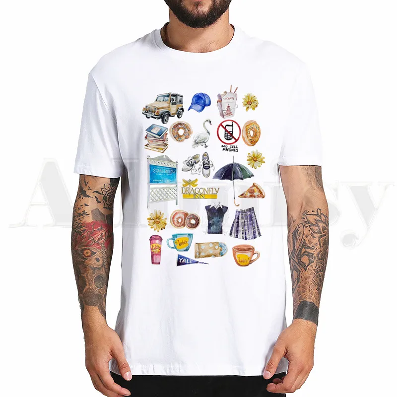 Harajuku Gilmore Girls Luke's Dinner Coffee New Male Tops Tee Tshirt Fashion Print Cartoon O-neck Men Graphic T-Shirt
Harajuku Gilmore Girls Luke's Dinner Coffee New Male Tops Tee Tshirt Fashion Print Cartoon O-neck Men Graphic T-Shirt