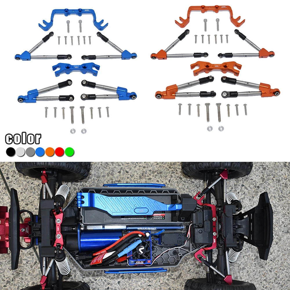 

GPM TRAXXAS 1/10 4WD HOSS 4X4 VXL 3S-90076-4 MONSTER TRUCK Metal Aluminum alloy front and anti-roll tie rod + fixed code