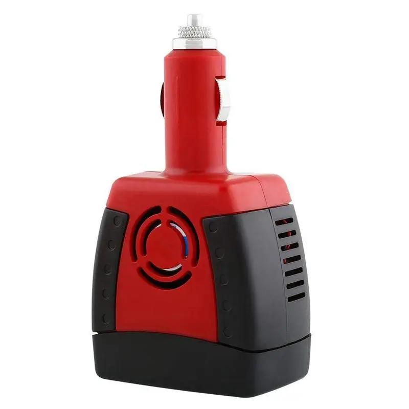 150W Power Inverter DC 12V To AC 220V Car Outlet Voltage Adapterwith 0.5A USB Charging Ports
150W Power Inverter DC 12V To AC 220V Car Outlet Voltage Adapterwith 0.5A USB Charging Ports