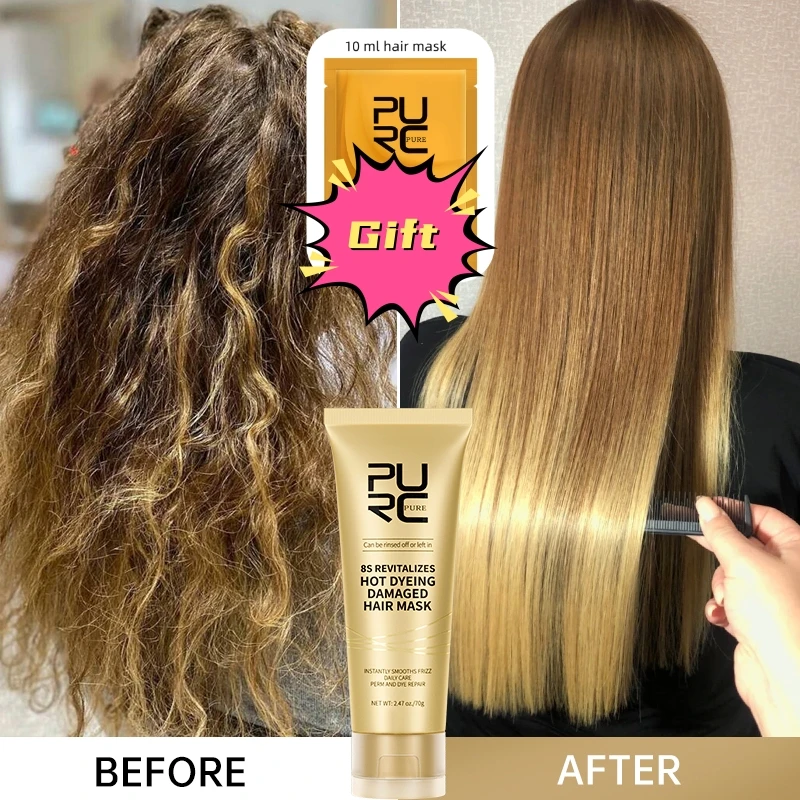 PURC Keratin Hair Mask Soft and Repair Broken Dry Hair Professional Treatment Cream Smoothing Straightenig White Bead Hair Care
PURC Keratin Hair Mask Soft and Repair Broken Dry Hair Professional Treatment Cream Smoothing Straightenig White Bead Hair Care