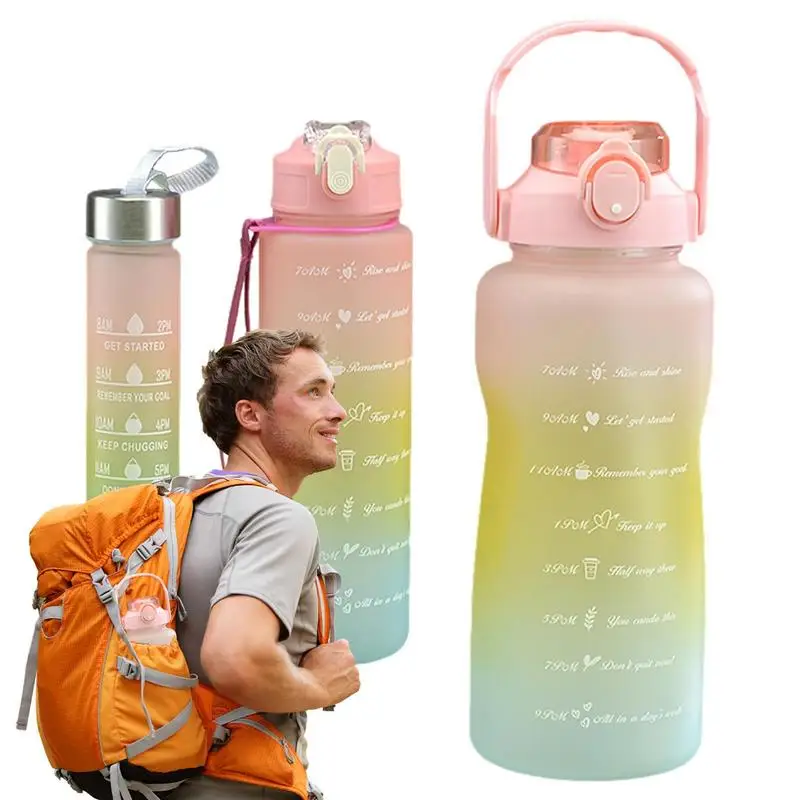 Gym Water Bottle Leakproof Watter Bottle Weight Loss 3Pcs Sports Water Bottles With Straw Ensure You Drink Enough
Gym Water Bottle Leakproof Watter Bottle Weight Loss 3Pcs Sports Water Bottles With Straw Ensure You Drink Enough
