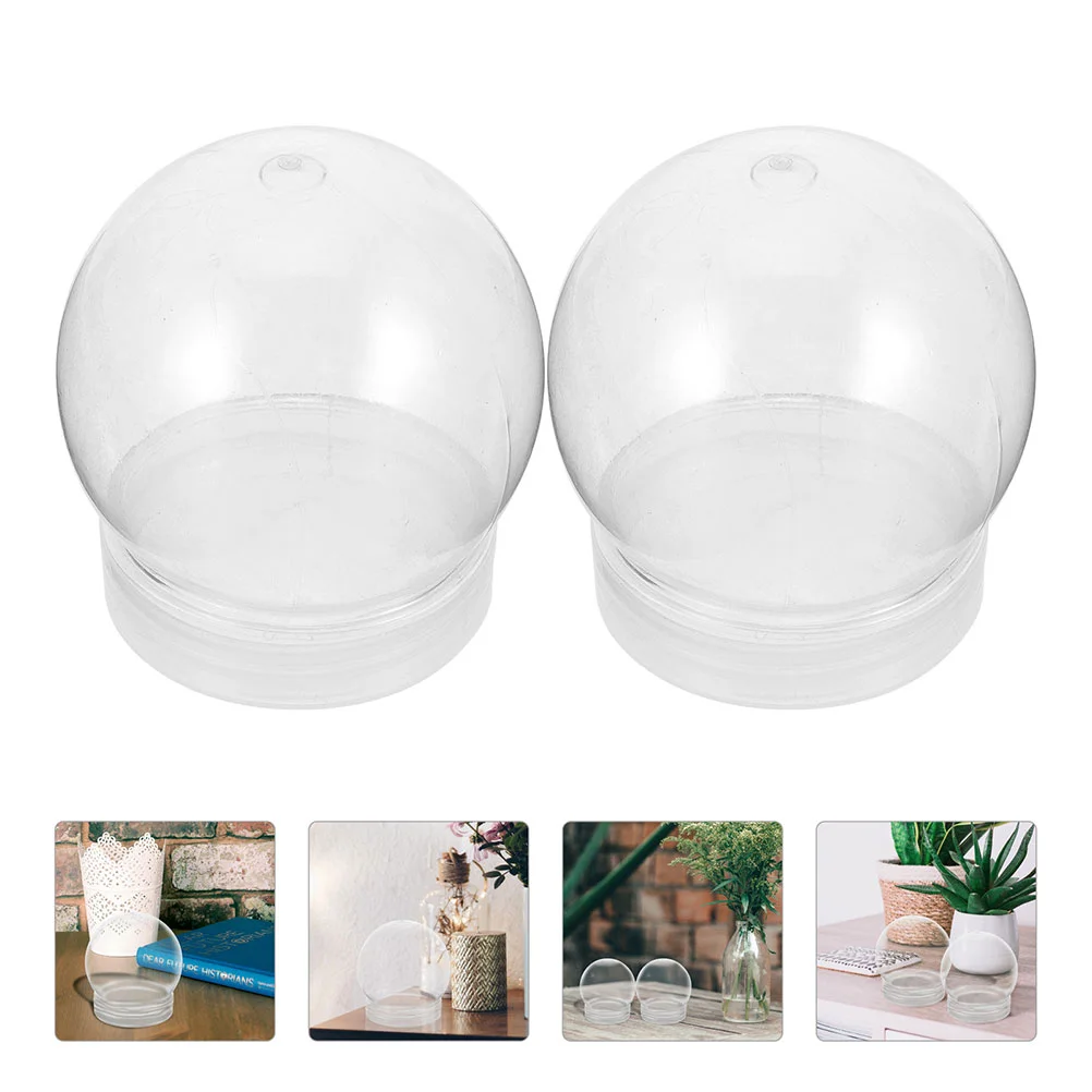 Clear Water Globes with Screw Off Caps Empty Snow Globe Making Props Plastic Water Globes Christmas Party Display Favor
Clear Water Globes with Screw Off Caps Empty Snow Globe Making Props Plastic Water Globes Christmas Party Display Favor