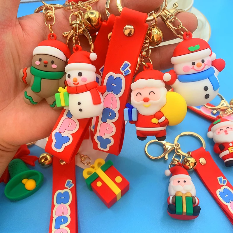 New Cartoon Christmas Series Keychain Elk Santa Claus Snowman Bear Keyring Christmas Gifts Bag Pendant Accessories for Men Women
New Cartoon Christmas Series Keychain Elk Santa Claus Snowman Bear Keyring Christmas Gifts Bag Pendant Accessories for Men Women