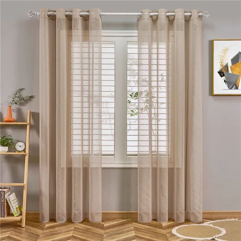 300cm Height Moder solid Color Bedroom Window Sheer Curtains Faux Linen Living Room Tulle Drapes
300cm Height Moder solid Color Bedroom Window Sheer Curtains Faux Linen Living Room Tulle Drapes