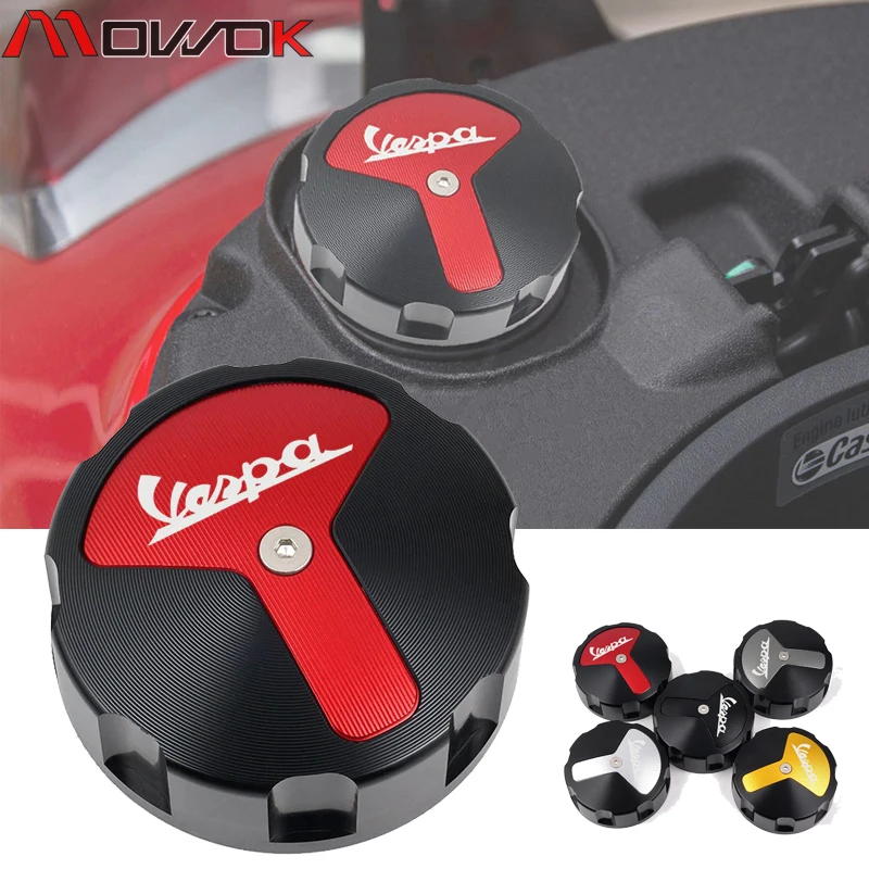 For Vespa GTS GTV 300 250 Sprint PX LX Primavera 50 125 250 300 Motorcycle Accessories Gas Fuel Tank Filler Oil Cap Cover
For Vespa GTS GTV 300 250 Sprint PX LX Primavera 50 125 250 300 Motorcycle Accessories Gas Fuel Tank Filler Oil Cap Cover
