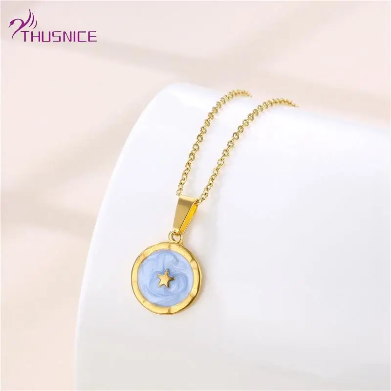 Модное ожерелье Thusnice из титановой стали, ожерелье с покрытием из 18-каратного золота для женщин, ювелирные изделия на годовщину, подарки TGN040, ... 
Модное ожерелье Thusnice из титановой стали, ожерелье с покрытием из 18-каратного золота для женщин, ювелирные изделия на годовщину, подарки TGN040, ...