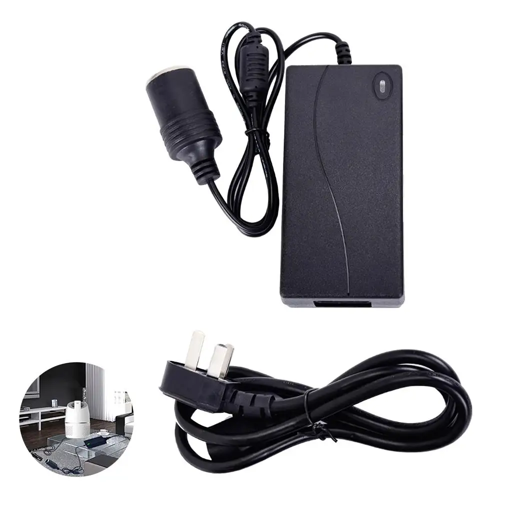 Адаптер питания, многоцелевой прикуриватель, черный автомобильный преобразователь, инвертор для вакуумного холодильника, для автомобиля 
Адаптер питания, многоцелевой прикуриватель, черный автомобильный преобразователь, инвертор для вакуумного холодильника, для автомобиля