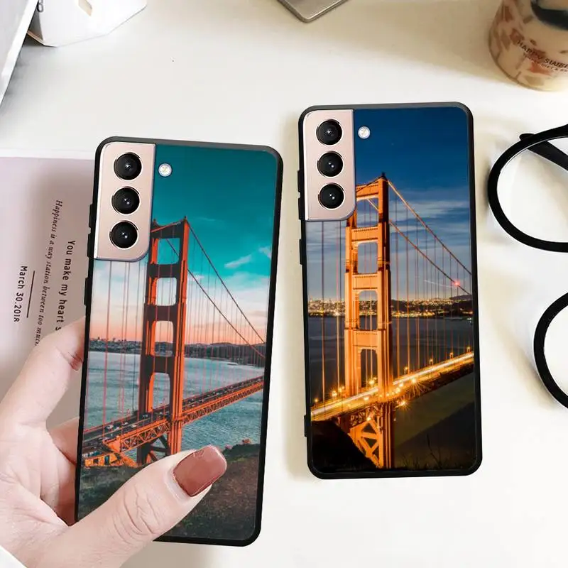 Golden Gate Bridge City Phone Case for Samsung S22 S21 S20 ultra pro plus S10 S9 S8 Note 20 10 Ultra phone Bumper Covers
Golden Gate Bridge City Phone Case for Samsung S22 S21 S20 ultra pro plus S10 S9 S8 Note 20 10 Ultra phone Bumper Covers