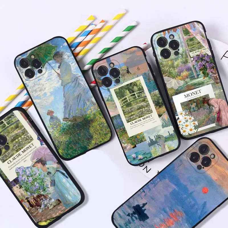 Claude Monet Impressionism Painter Phone Case For iPhone 8 7 6 6S Plus X SE 2020 XR XS 14 11 12 13 Mini Pro Max Mobile Case
Claude Monet Impressionism Painter Phone Case For iPhone 8 7 6 6S Plus X SE 2020 XR XS 14 11 12 13 Mini Pro Max Mobile Case