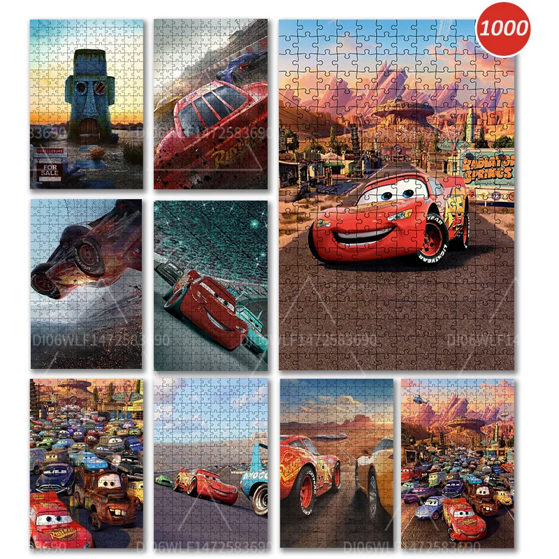 Disney Cars Route 66 1000 Pieces Wooden Puzzle Cartoon Educational Toys Parent-Child Interactive Games Adult Handmade Gifts HD
Disney Cars Route 66 1000 Pieces Wooden Puzzle Cartoon Educational Toys Parent-Child Interactive Games Adult Handmade Gifts HD