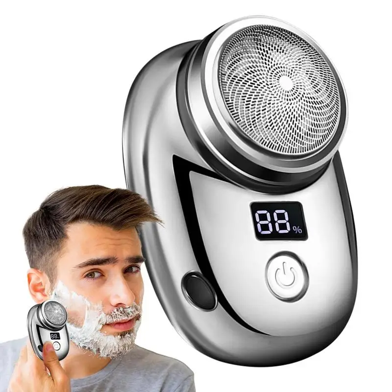 Mens Electric Shaver Pocket Portable Electric Shaver USB Rechargeable Razor Beard Trimmer With Power Display Smooth Shaving For
Mens Electric Shaver Pocket Portable Electric Shaver USB Rechargeable Razor Beard Trimmer With Power Display Smooth Shaving For