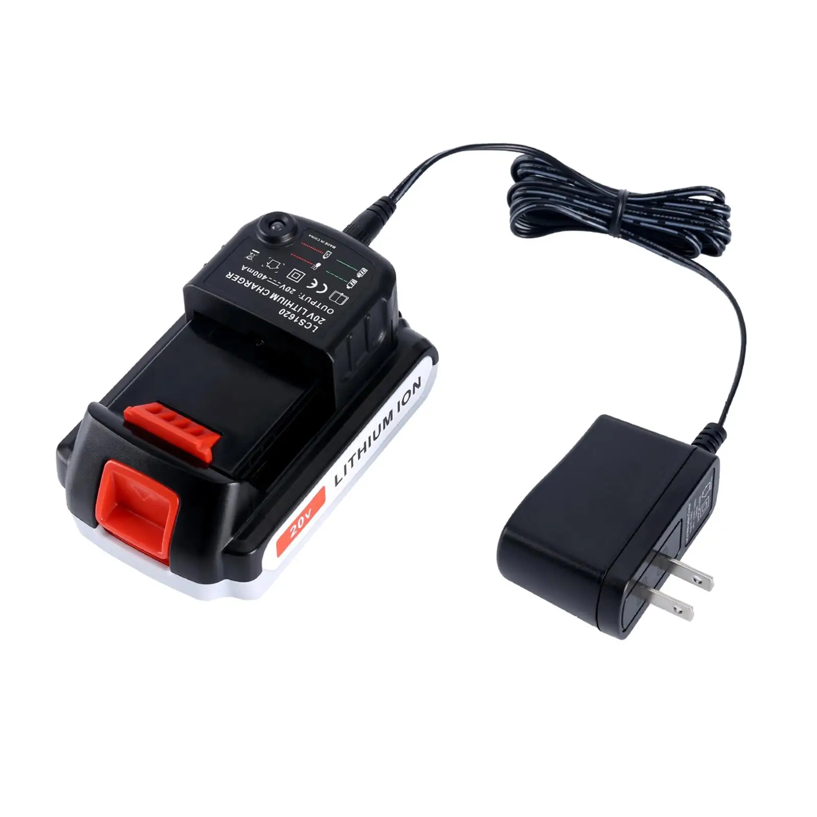 20V Max Lithium Ion Battery Charger for LBXR20 LB2X4020 LB2X3020-OPE
20V Max Lithium Ion Battery Charger for LBXR20 LB2X4020 LB2X3020-OPE