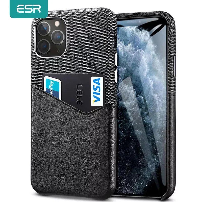 ESR Card Slot Leather Case for iPhone 11 Pro XS Max XR Luxury Leather Business Wallet Case Phone Funda for iPhone xr Card Holder
ESR Card Slot Leather Case for iPhone 11 Pro XS Max XR Luxury Leather Business Wallet Case Phone Funda for iPhone xr Card Holder