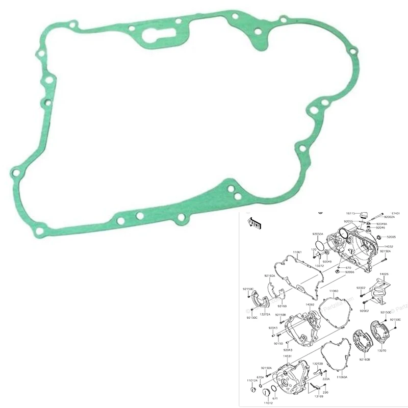 Motorcycle Clutch Cover Gakset For Kawasaki KL650 KLR650 87-10 KL600 KLR600 84-86
Motorcycle Clutch Cover Gakset For Kawasaki KL650 KLR650 87-10 KL600 KLR600 84-86