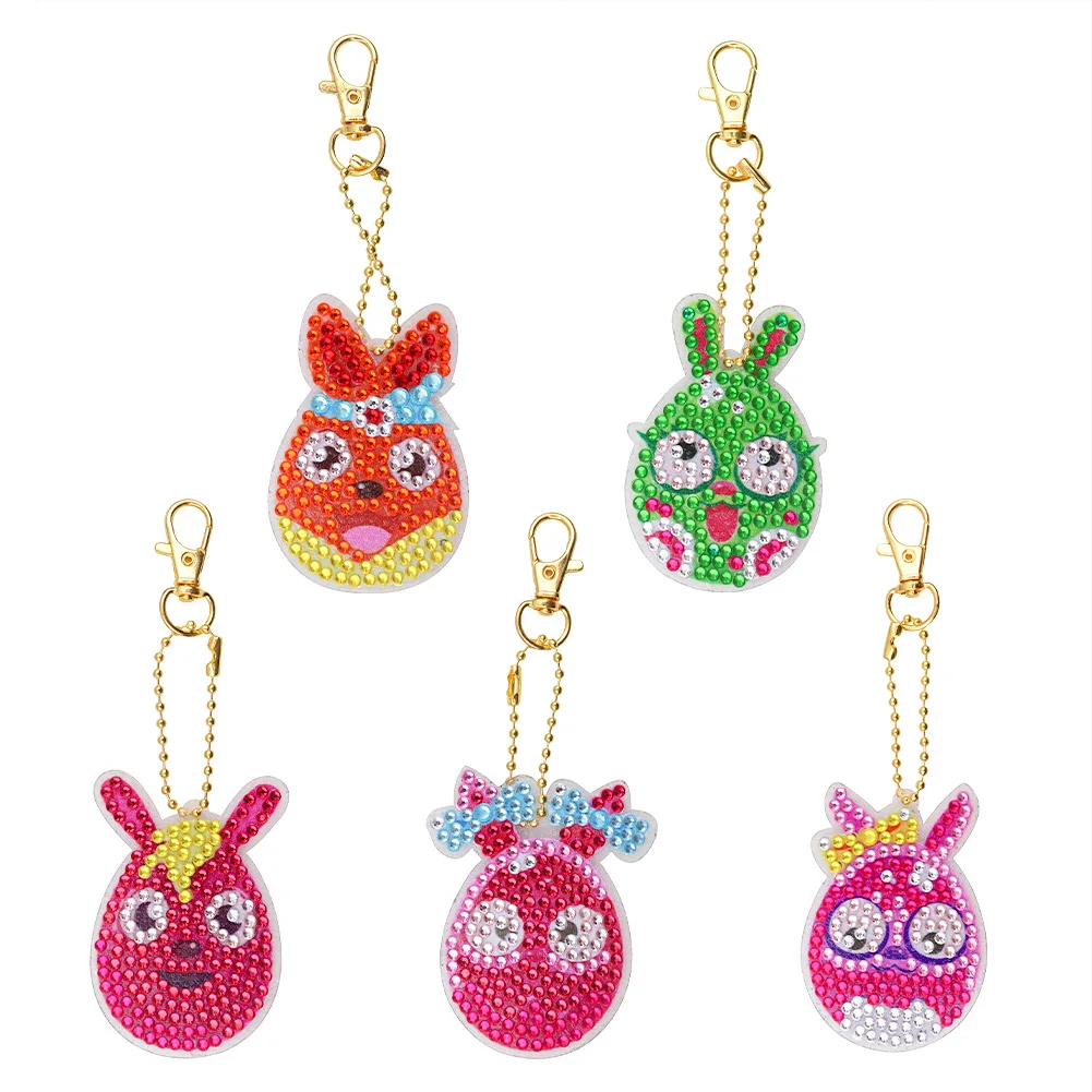 5 шт. брелок для ключей «снежные виды спорта»/«кролик» с алмазной живописью «сделай сам», украшение для одежды, аксессуары для женских сумок 
5 шт. брелок для ключей «снежные виды спорта»/«кролик» с алмазной живописью «сделай сам», украшение для одежды, аксессуары для женских сумок