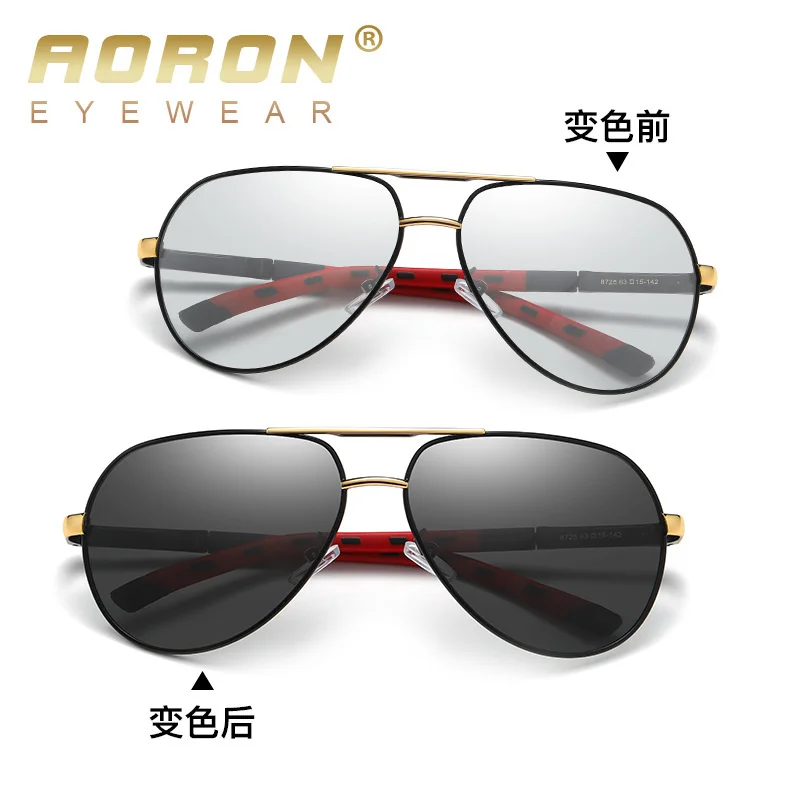 new metal polarized color changing glasses round toad glasses driving Sunglasses night vision glasses 8725bs
new metal polarized color changing glasses round toad glasses driving Sunglasses night vision glasses 8725bs