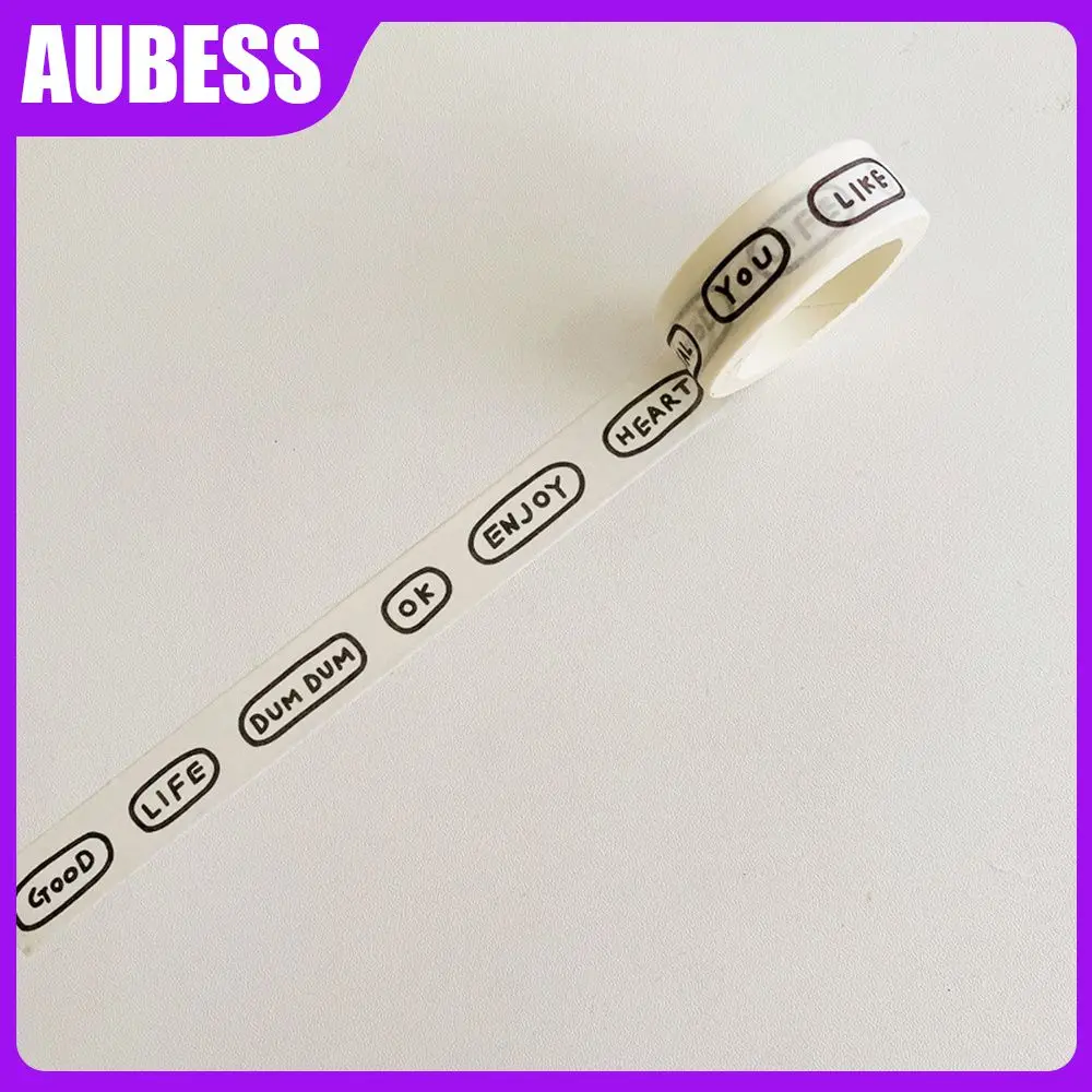 English Alphabet Material Post Lovely Rich And Colorful Kawaii Tape Widely Used High Quality Lovely Tape Letter Pattern Tape
English Alphabet Material Post Lovely Rich And Colorful Kawaii Tape Widely Used High Quality Lovely Tape Letter Pattern Tape