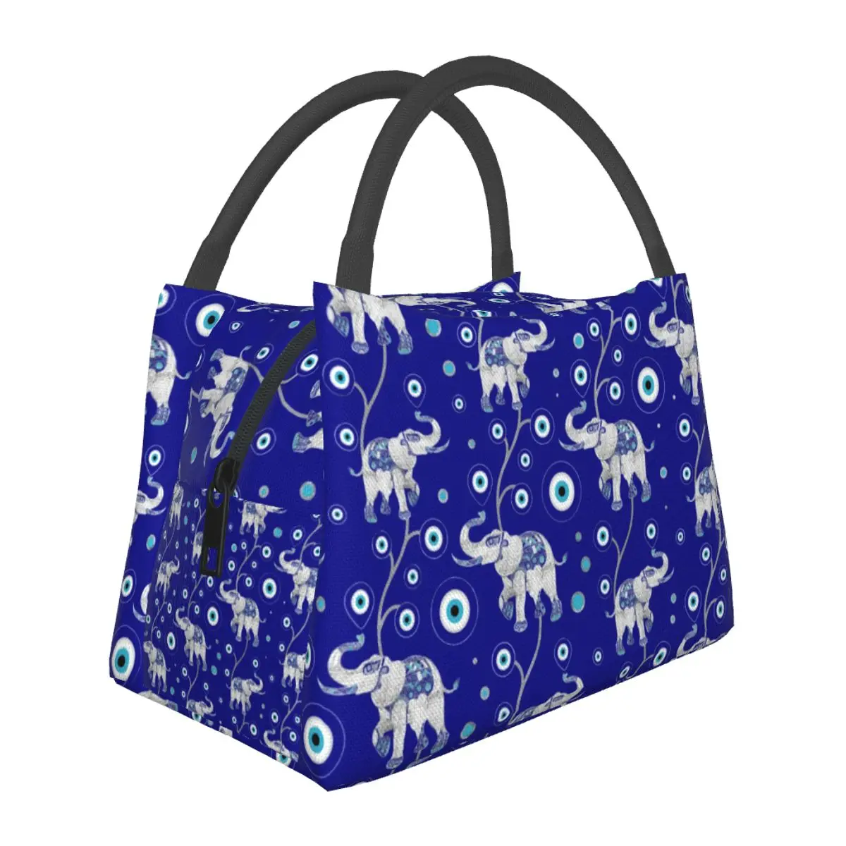 Evil Eye Elephant Lunch Bag Good Luck Amulet Fun Lunch Box Women Outdoor Picnic Cooler Bag Oxford Print Thermal Tote Handbags
Evil Eye Elephant Lunch Bag Good Luck Amulet Fun Lunch Box Women Outdoor Picnic Cooler Bag Oxford Print Thermal Tote Handbags