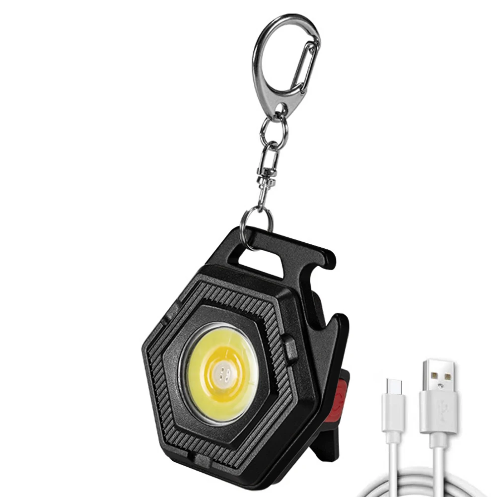 Portable Mini COB LED Flashlight Keychain Handy Light Lamp Carabiner Camping Outdoor Torch for Hiking Traveling
Portable Mini COB LED Flashlight Keychain Handy Light Lamp Carabiner Camping Outdoor Torch for Hiking Traveling