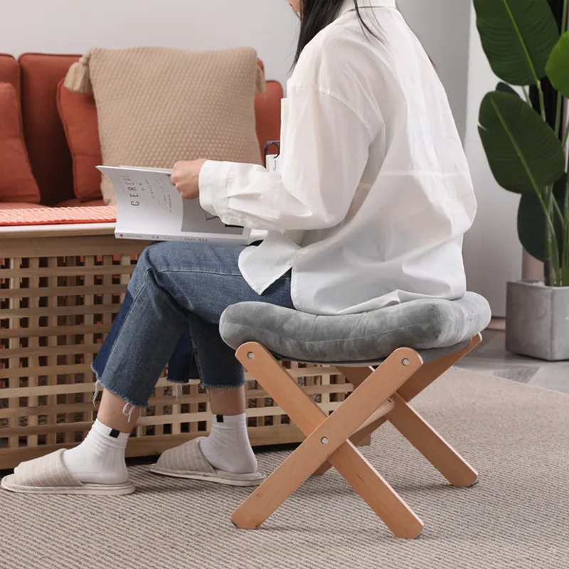 Shoes Relax Stools Folding Wood Cushion Design Foot Step Stool Minimalist Living Room Modern Nordic Tabourethome Household Items
Shoes Relax Stools Folding Wood Cushion Design Foot Step Stool Minimalist Living Room Modern Nordic Tabourethome Household Items