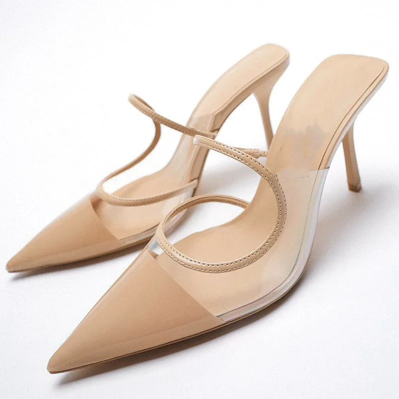 2022 Summer High Heel Sandals Stiletto Casual Slippers Baotou Party High Heel Fashion Patchwork Women's Sandals Zapatillas Mujer 
2022 Summer High Heel Sandals Stiletto Casual Slippers Baotou Party High Heel Fashion Patchwork Women's Sandals Zapatillas Mujer