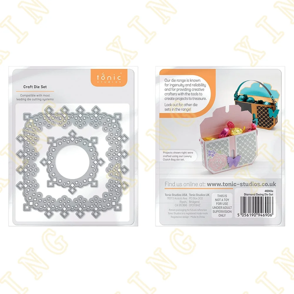 Hot Sale Diamond Swing Square Metal Craft Cutting Dies Diy Scrapbook Paper Diary Decoration Card Handmade Embossing New Product
Hot Sale Diamond Swing Square Metal Craft Cutting Dies Diy Scrapbook Paper Diary Decoration Card Handmade Embossing New Product